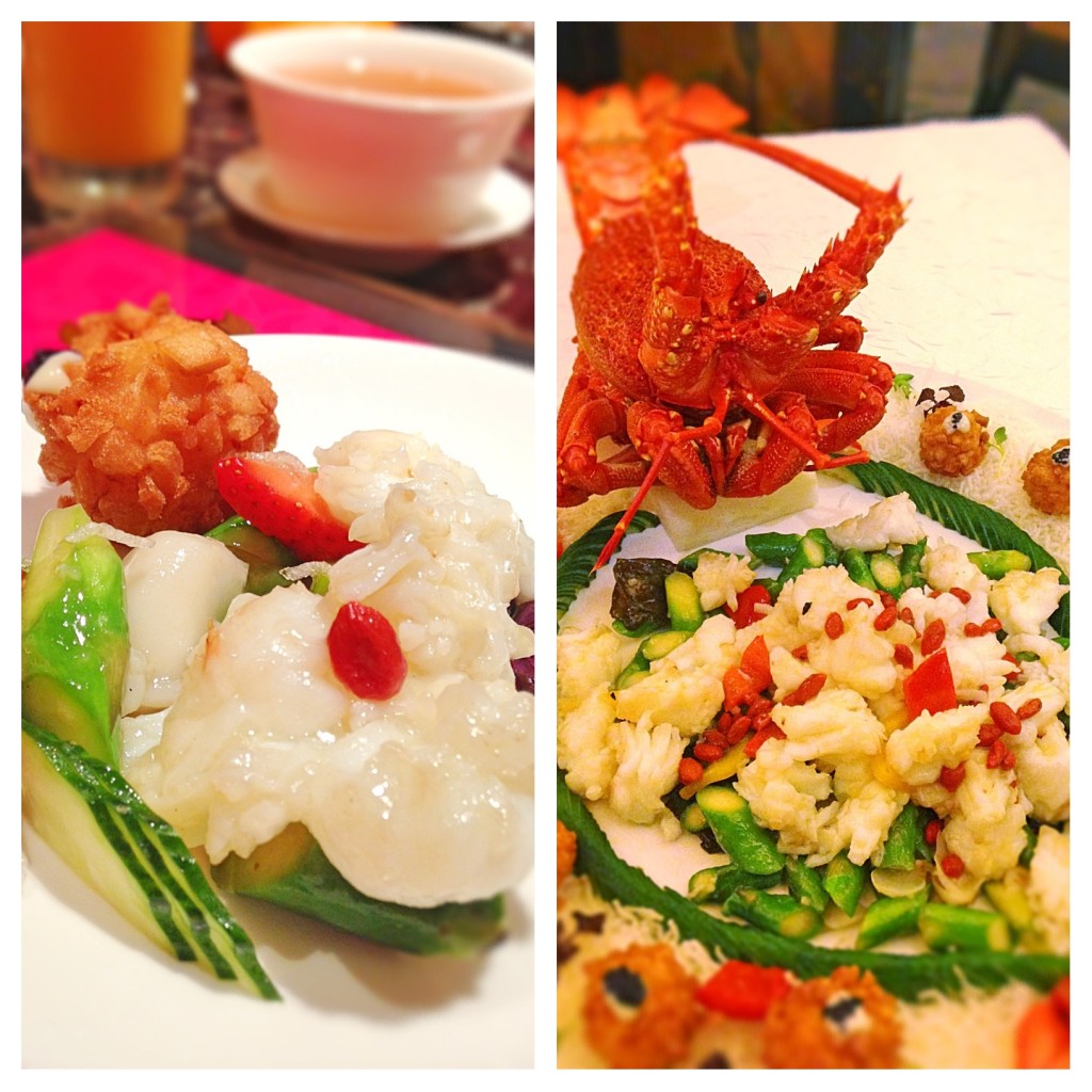 Park Palace lobster gems CNY menu