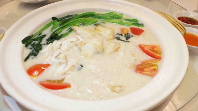 cathay restaurant chef creation fish vermicelli soup