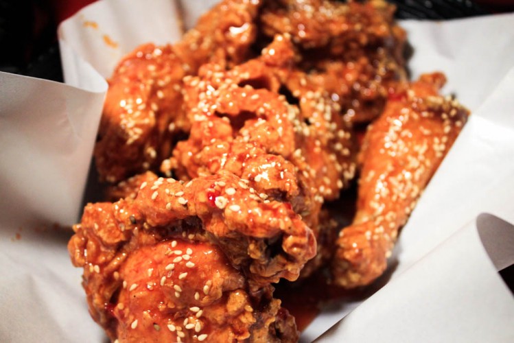 chicken up korean fried chicken - yangnyum