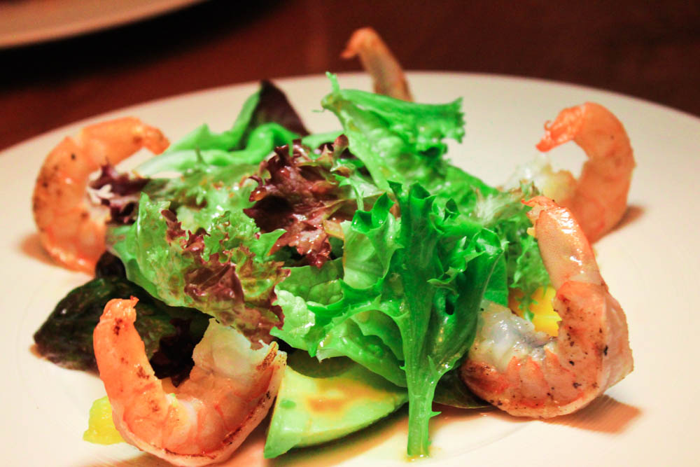 me@oue - shrimp salad