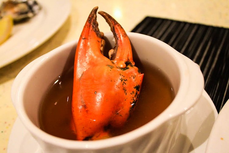 parkroyal - crab kut teh
