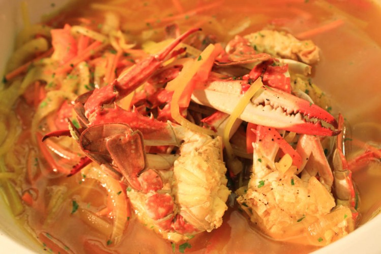 crab bouillabaisse