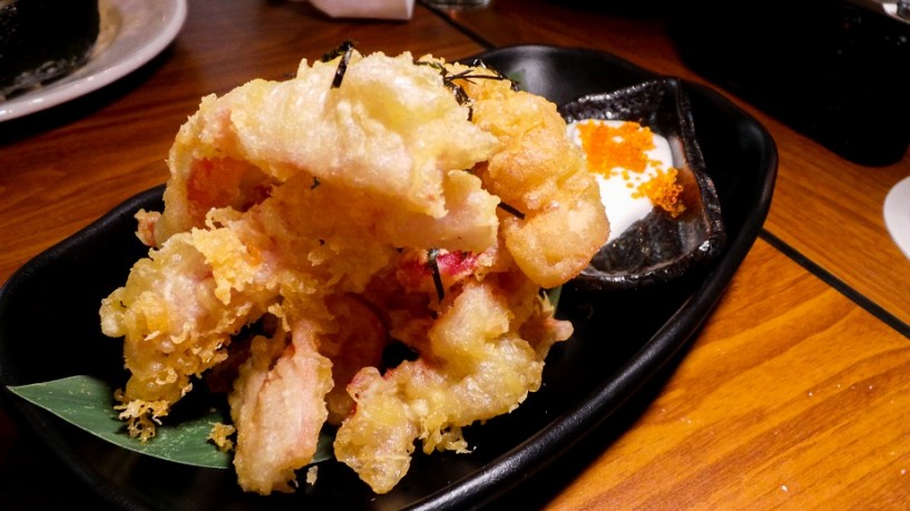 babette singapore restaurant bacon tempura
