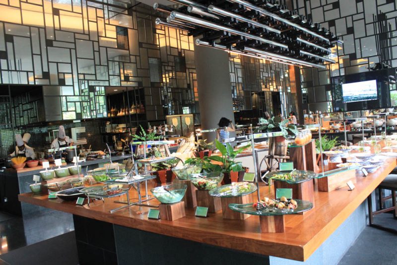 lime restaurant interior buffet singapore best champagne brunch