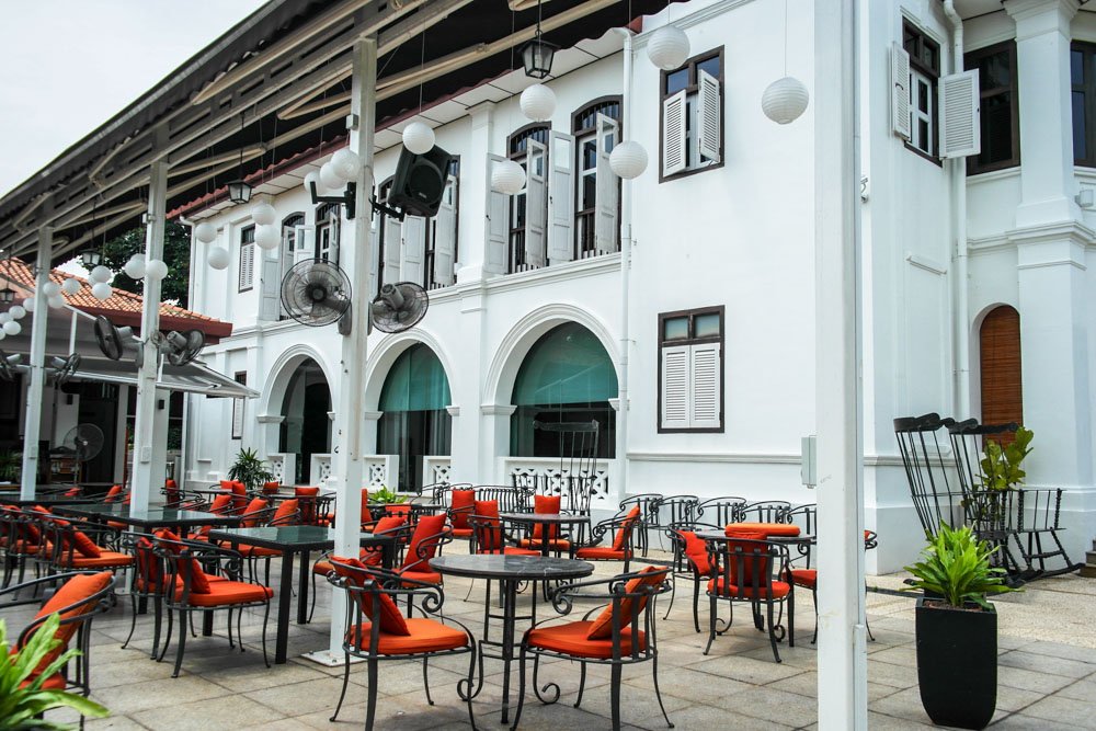 alkaff mansion fine dining restaurant singapore