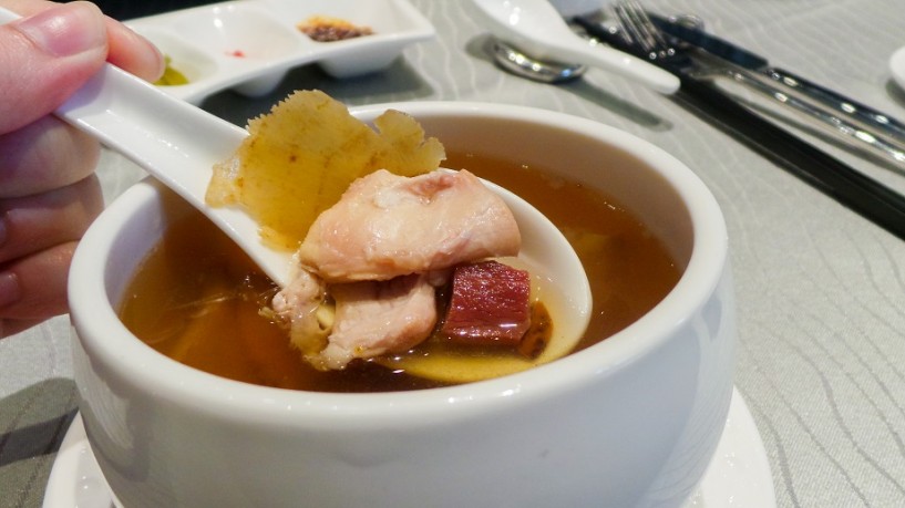 grand mandarin singapore doubled boiled chicken soup