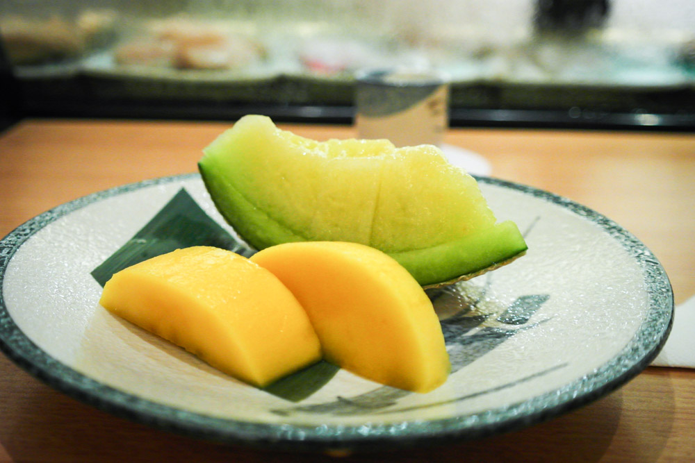keyaki musk melon mango
