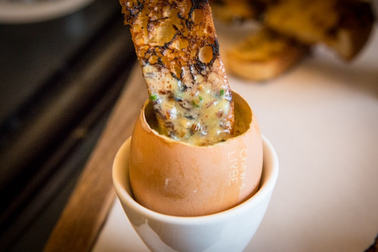 Truffled Egg & Bacon Confit