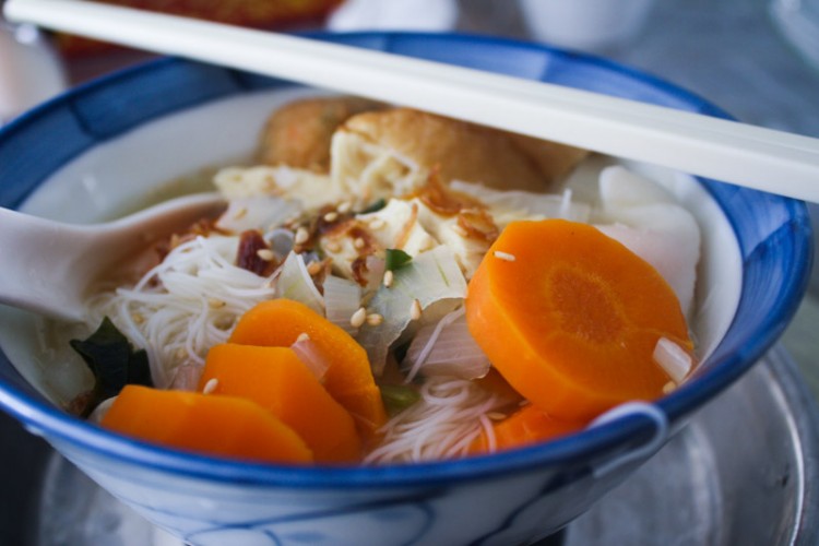 easy healthy meals beehoon soup singapore