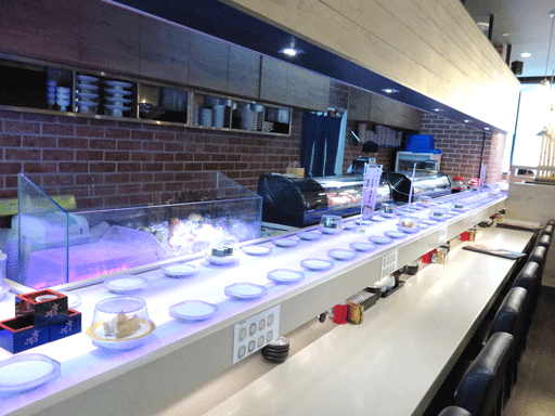 Kinsa Sushi Interior