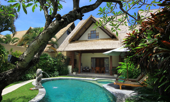 cheap bali villas with pools Mutiara Bali private pool