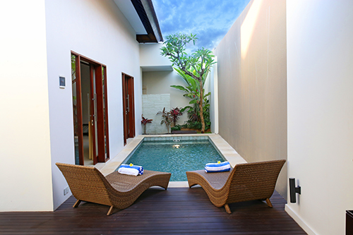 Uppala Villa and Spa Umalas Bali private pool