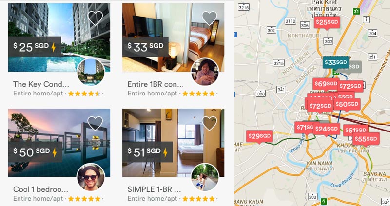 how to book airbnb search apartments