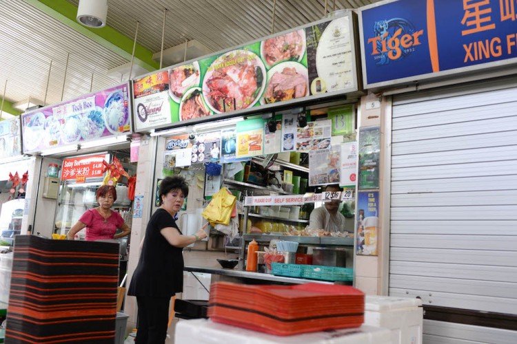 best prawn noodle singapore Noo Cheng Adam Road Prawn Noodle (Zion Road) stall sign