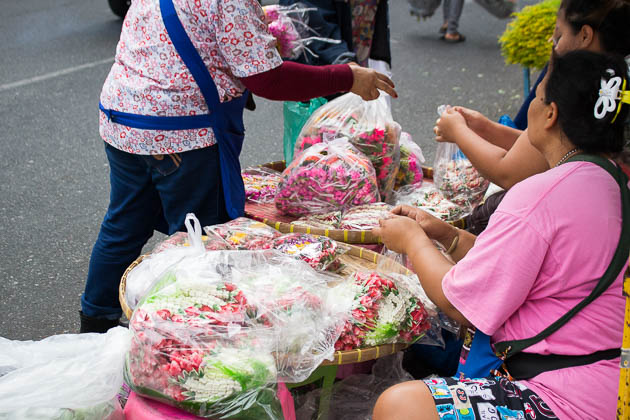 Bangkok Night Market - Flower Market