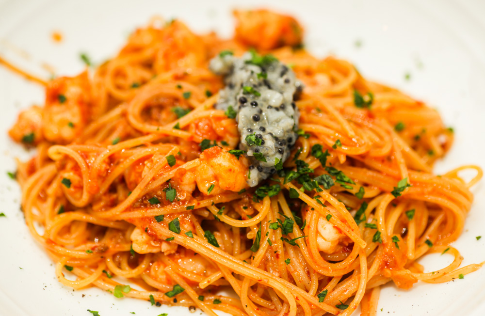 La Braceria - Spaghetti with Enduja #01