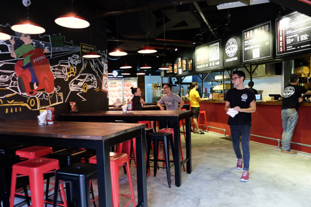 new restaurants singapore Butcher-interior
