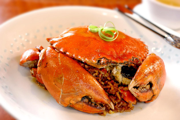 Grand Shanghai - Baked Crab with Glutinous Rice