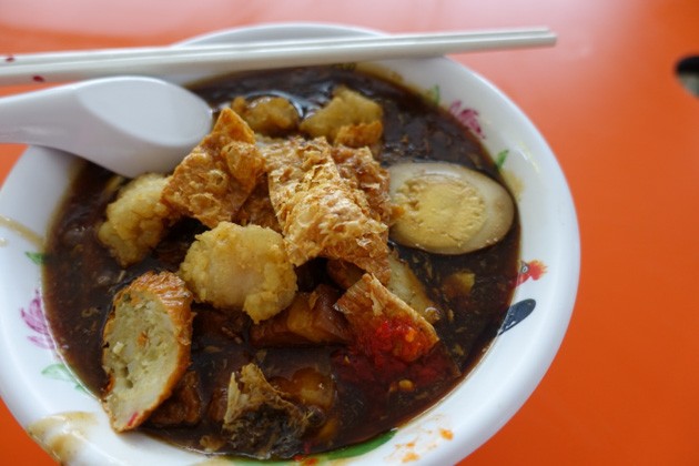 Penang Kitchen Lor Mee with Fried Fish