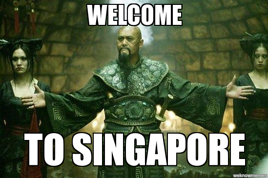 Welcome to singapore