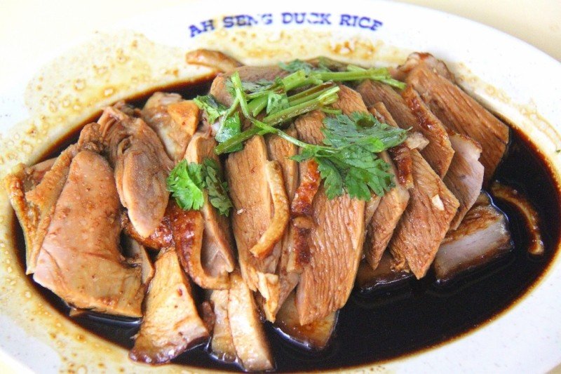 best duck rice singapore Ah Seng Braised Duck rice