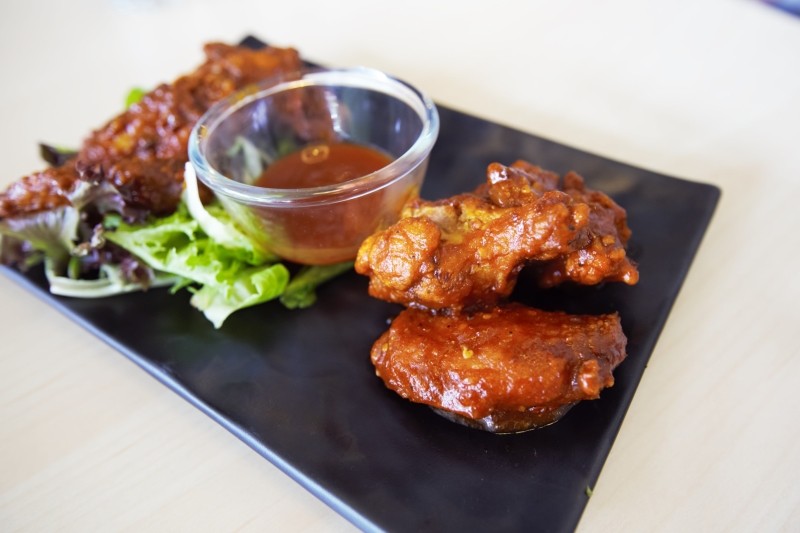 Meat and Chill Spicy chicken wings