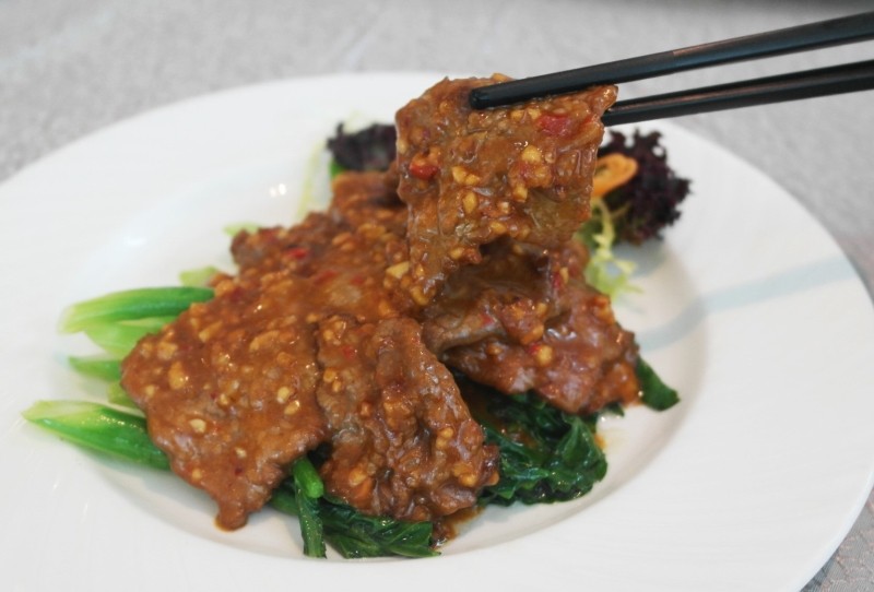 Paradise Teochew Sauteed Sliced Beef in Satay Sauce