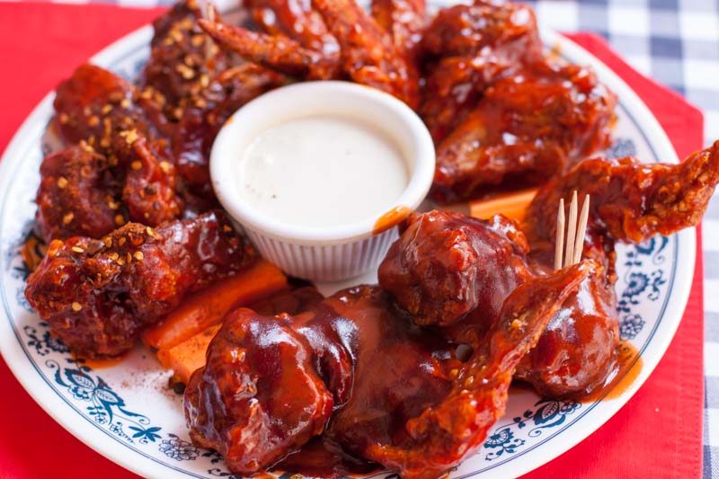 Deadliest Spicy Wings - Jerry's bbq and grill