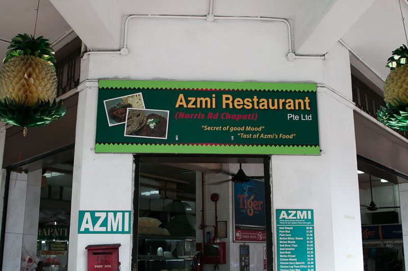Little india azmi chapati shop