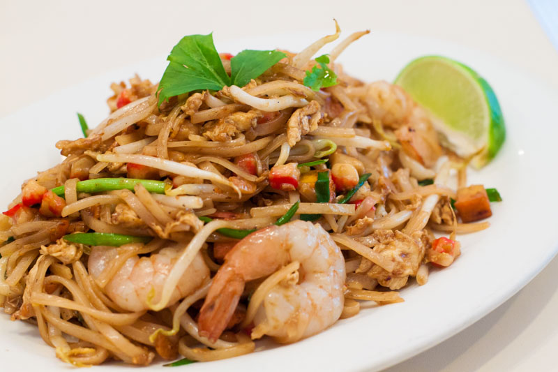 Jane Thai - Phad Thai Rice Noodle with Prawns
