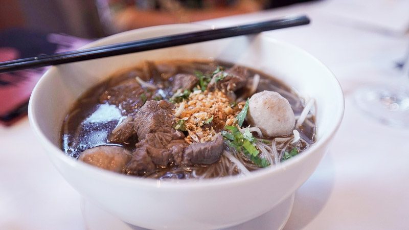 Greyhound beef noodle soup