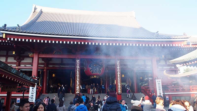 sensoji temple cheap travel tokyo