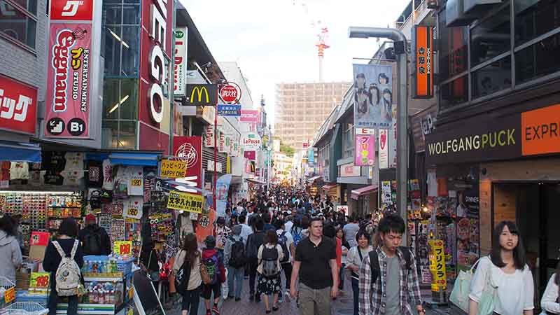 Takeshita Street tokyo