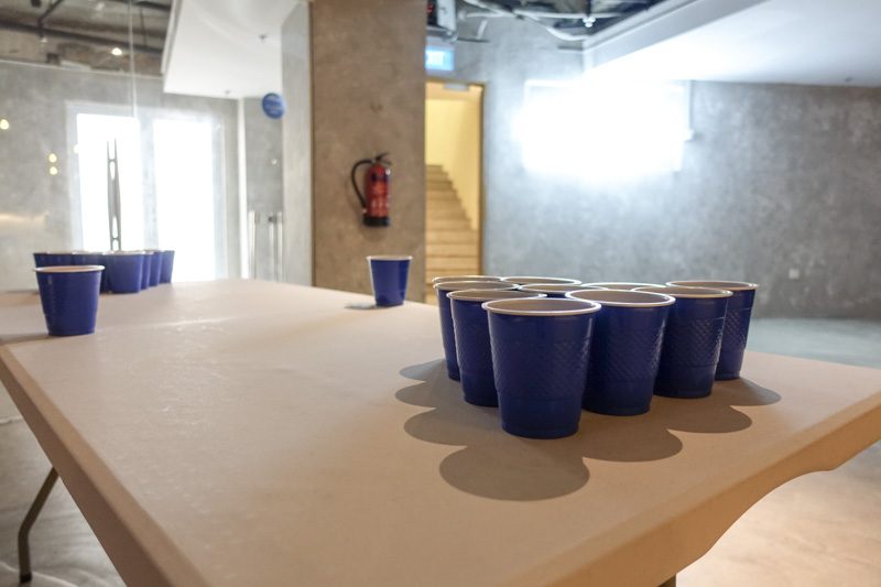 If ping pong isn't your thing, there's always beer pong.