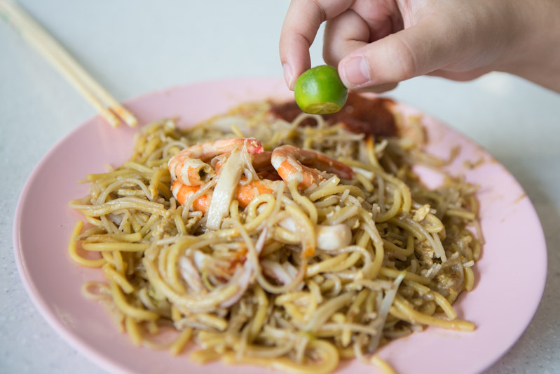 hong heng fried sotong prawn mee singapore bib gourmand 8