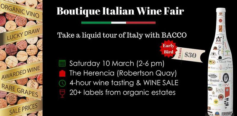 Bacco Italian Wine Fair Online 