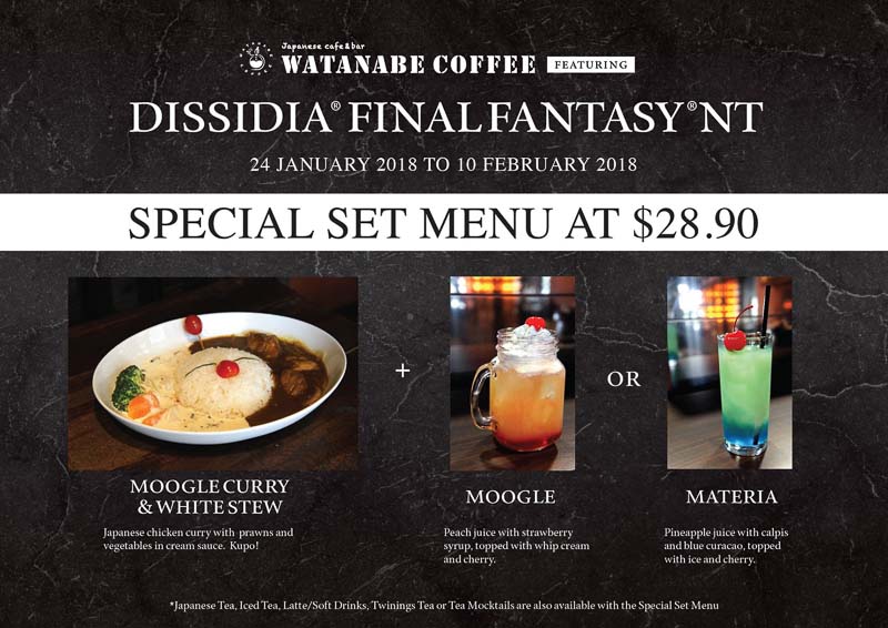 Final Fantasy Cafe Pop Up By Watanabe Cafe Online 4
