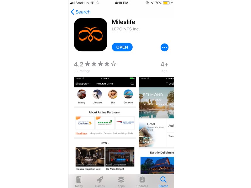 Mileslife Download App 01