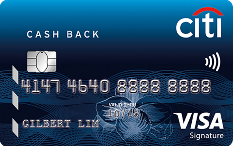 Singsaver Credit Card Comparison Citi Cash Back Online