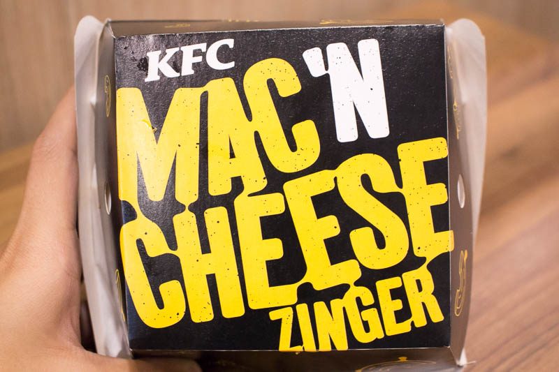 Kfc Mac N Cheese Zinger 1
