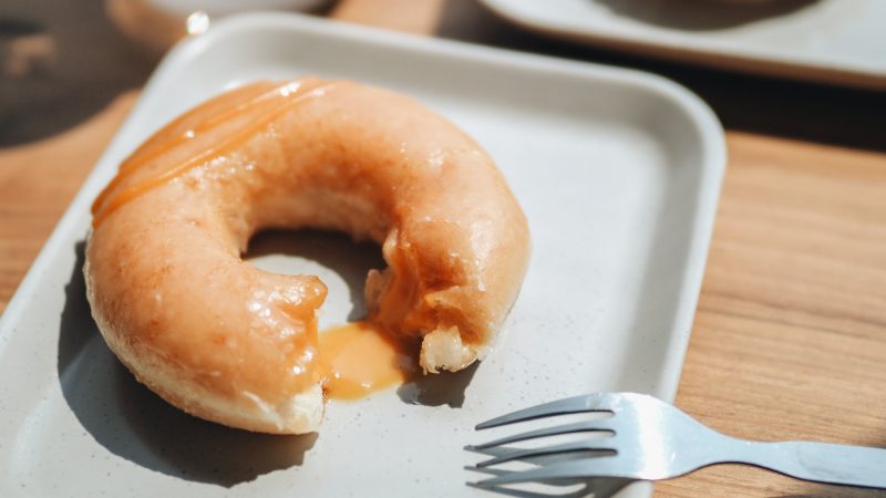Online Krispy Kreme Salted Egg Doughnut
