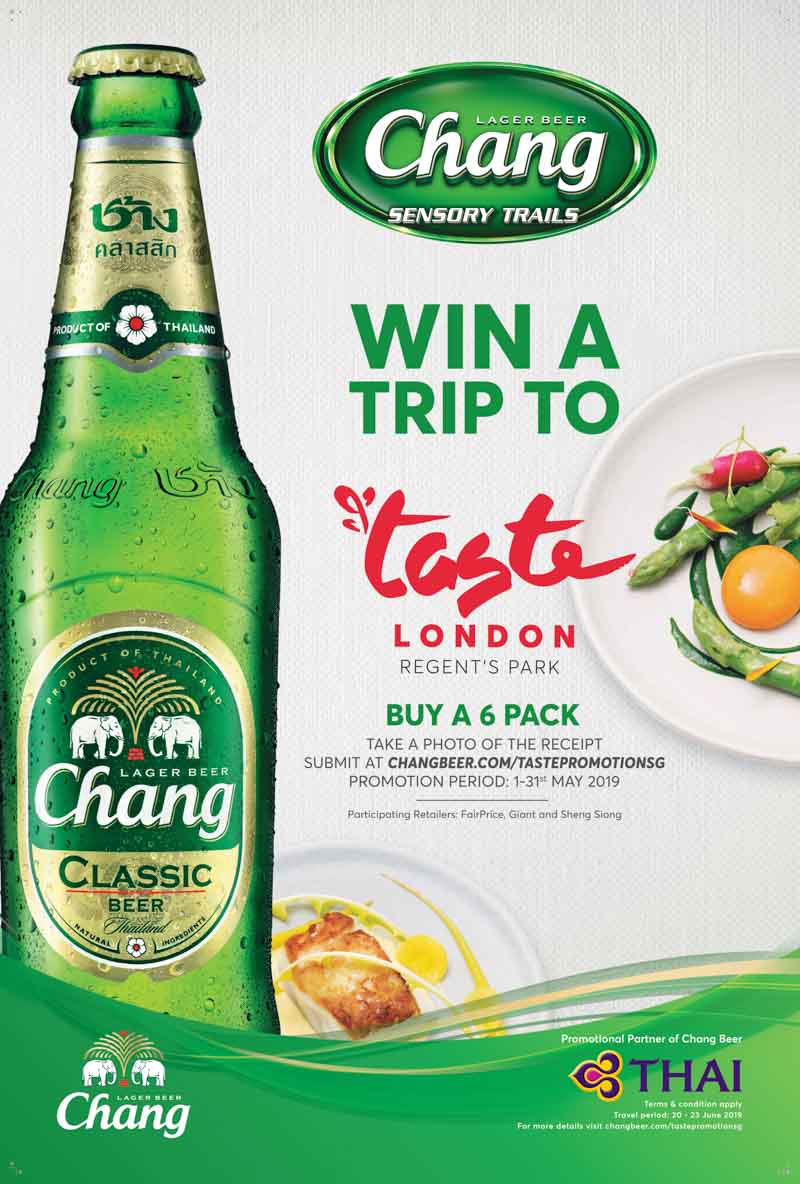 Chang Beer Taste Of London Giveaway May 2019 Online 6
