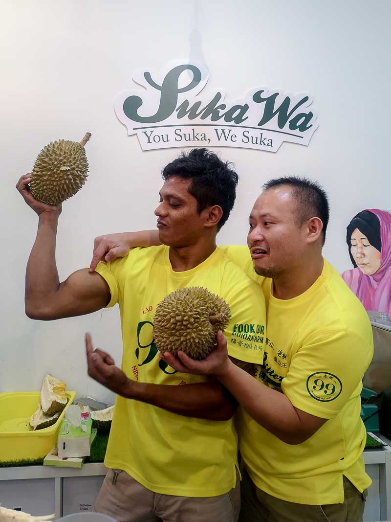 99 old trees durian omakase suka wa