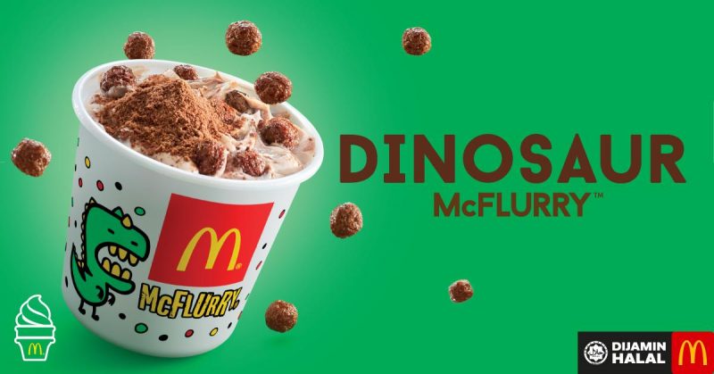 Online Dinosaur Mcflurry McDonald's