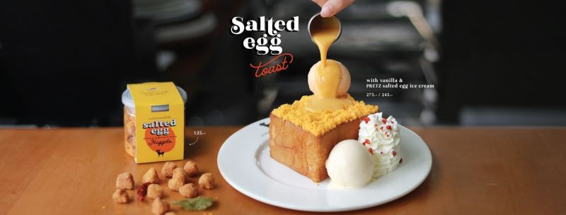 After You Cafe Salted Egg Nuggets Toast Online 1