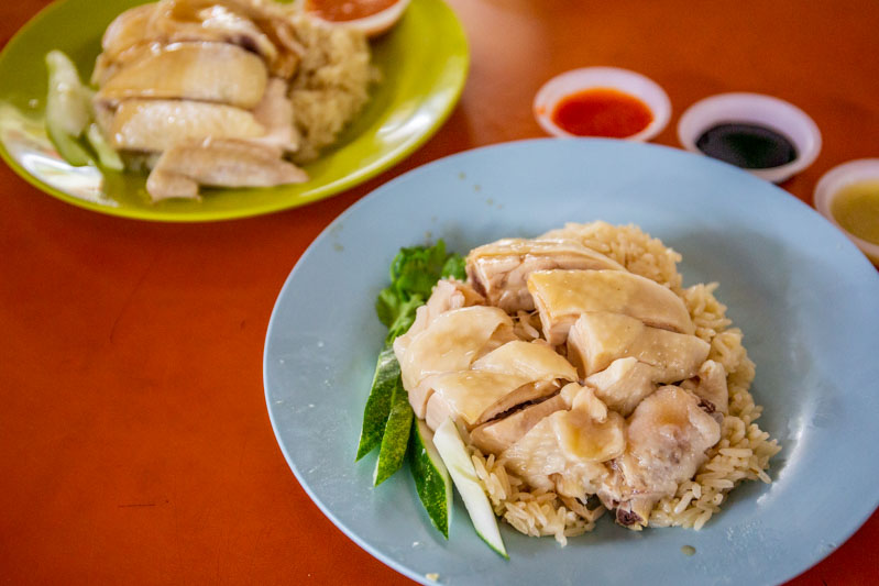Maxwell Food Centre Ah Tai Tian Tian Hainanese Chicken Rice Chinatown 24