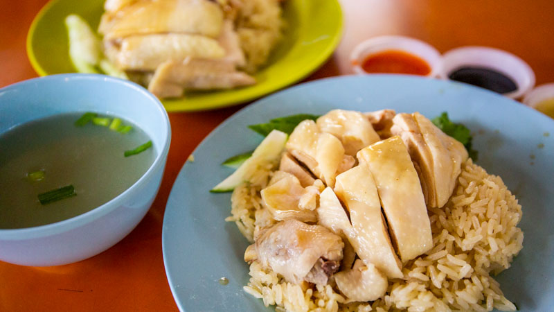 Maxwell Food Centre Ah Tai Tian Tian Hainanese Chicken Rice Chinatown 48