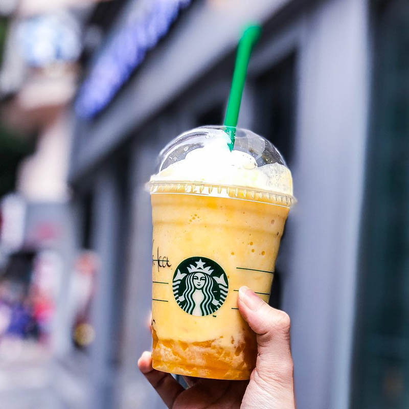 Starbucks Mango Mango Frappuccino June 2019 1 online