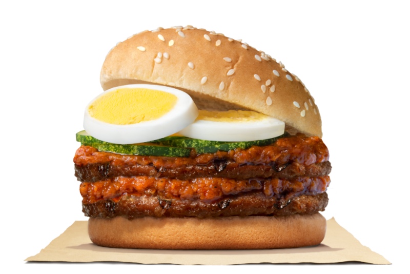 Burger King Laksa Burger Online