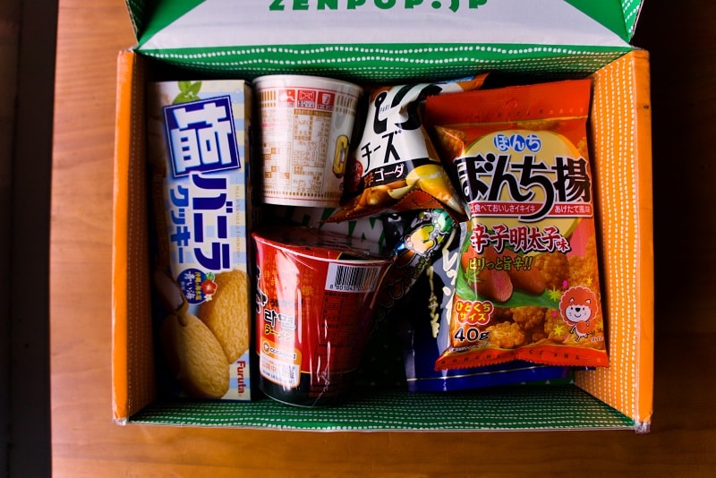 Zenpop Japanese Snack Box 3 Min